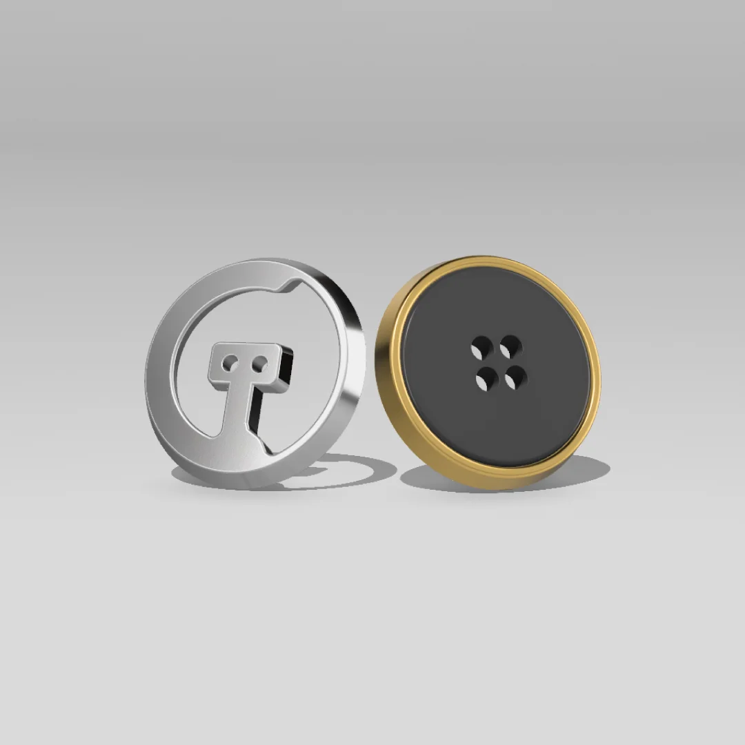 Sewing Holed Buttons