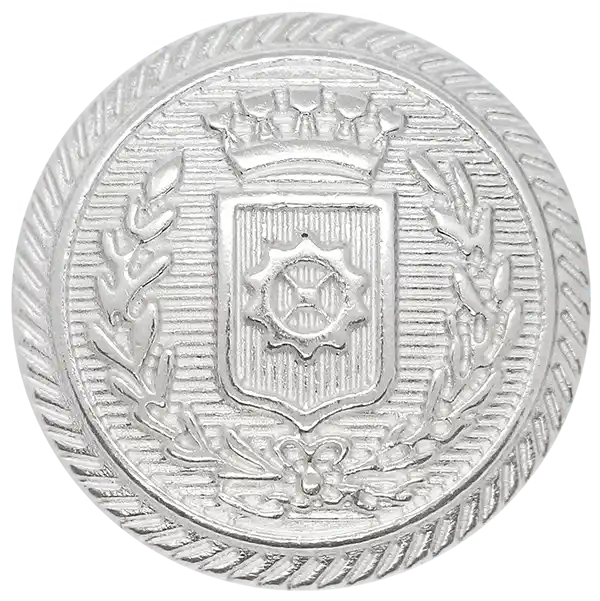  BLZ11 - Royal Arms Shank Button