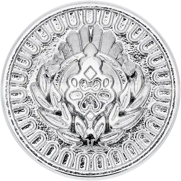  BLZ44 - Garland Metal Sewing Shank Button