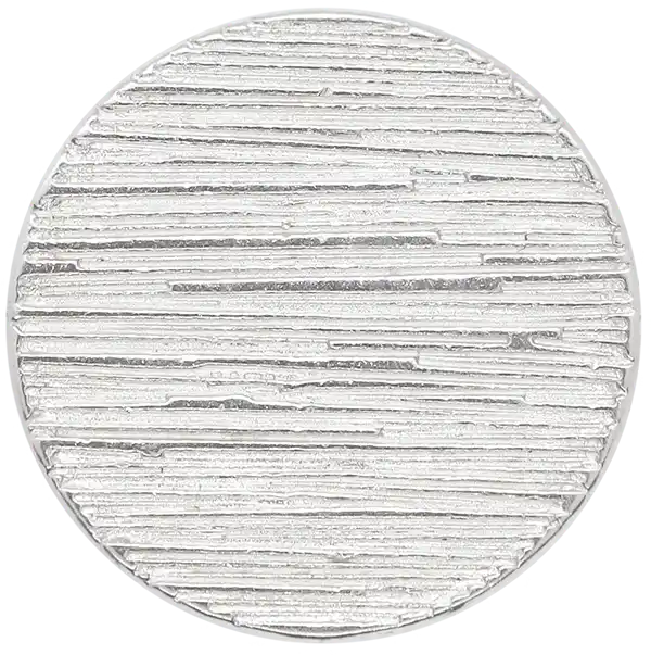  BLZ73 - Natural Striped Patterned Button