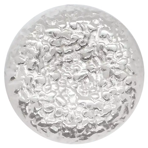  BLZ78 - Natural Pattern Button With Inward Center