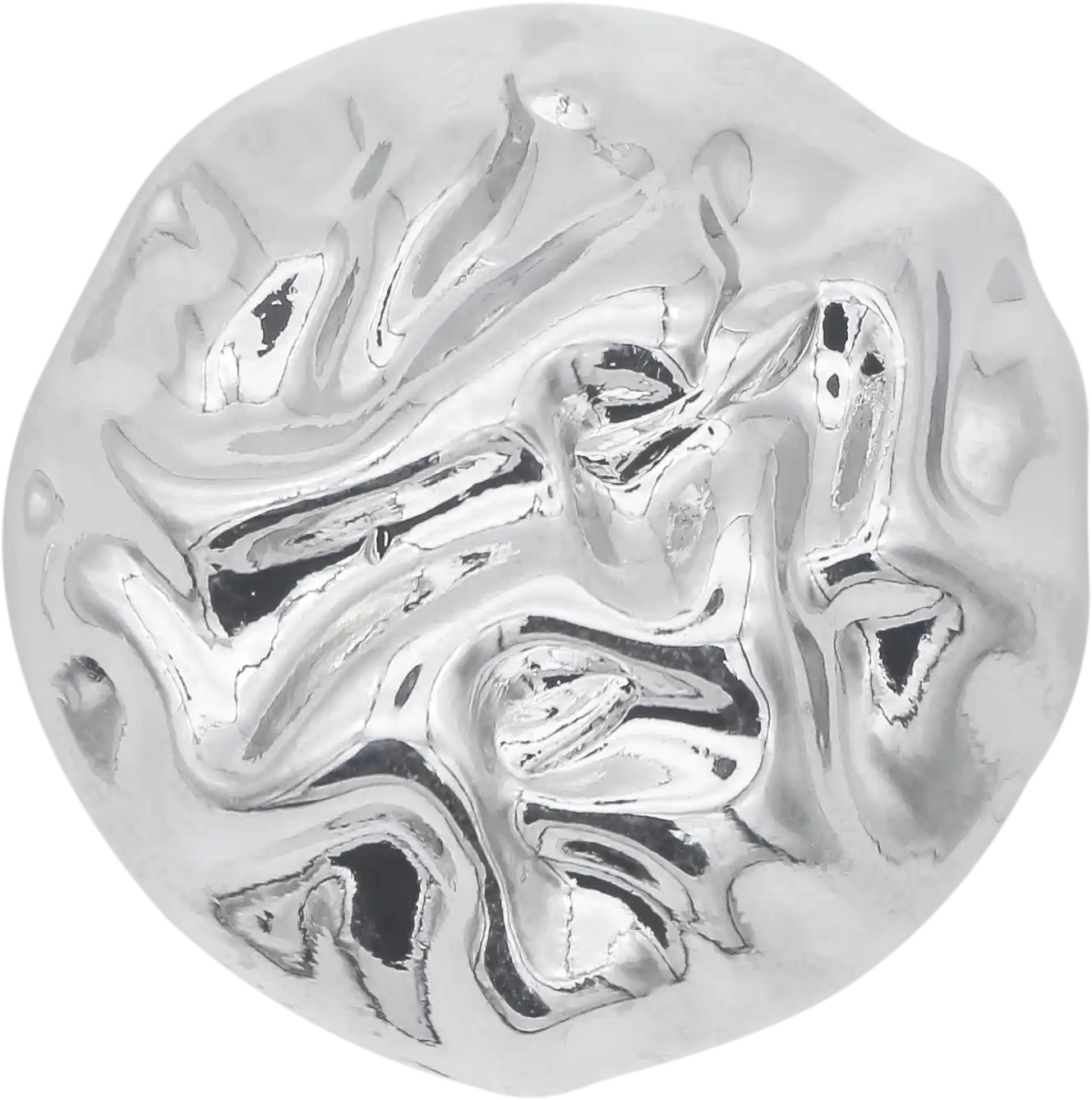  BLZ83 - Natural Stone Wrinkled Surface Button