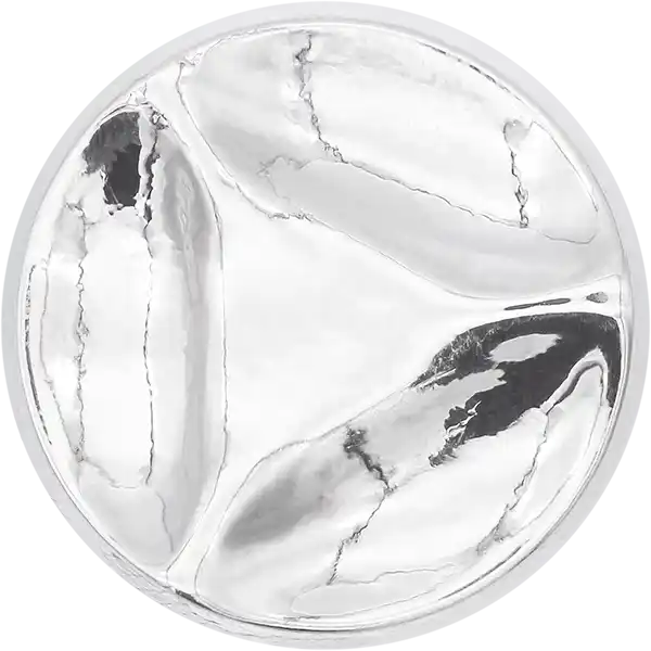  BLZ90 - Pyramid Embossed Patterned Button