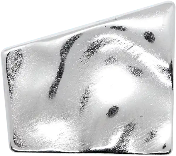  BLZ104 - Indented Surface Trapezoid Button