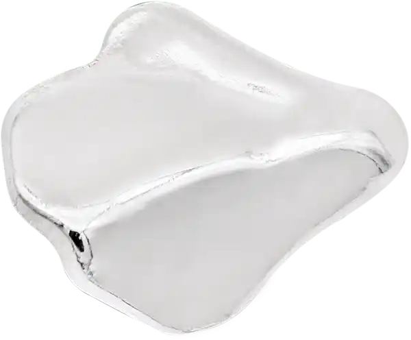  BLZ108 - Triange Asymetric Metal Buttons