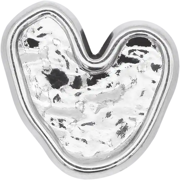  BLZ111 - Asymetric Heart Shape Button