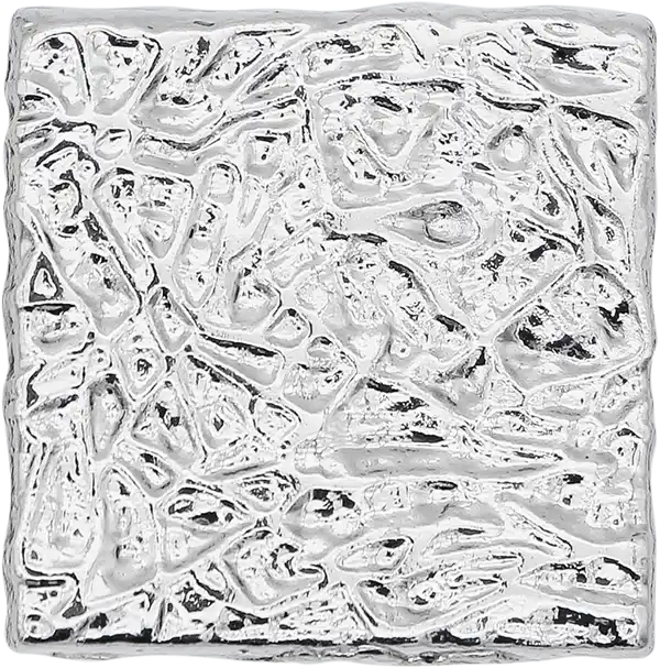  BLZ118 - Square Patterned Surface Metal Buttons