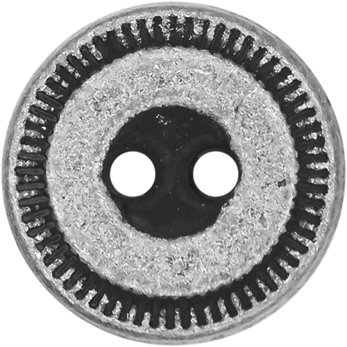  SB20 - 2 Holed Metal Sewing Button