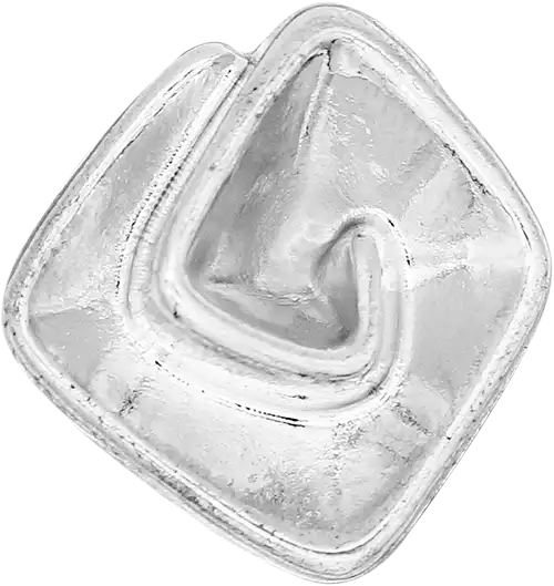  BLZ209 - Edgy Flower Sewing Button