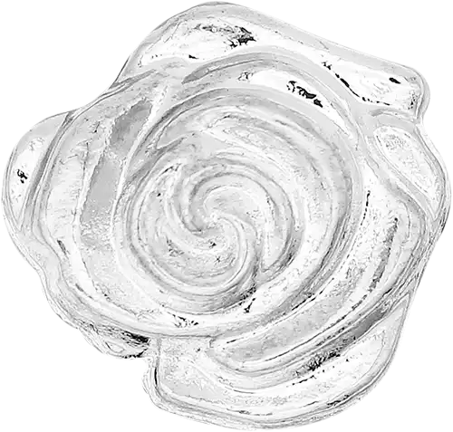  BLZ208 - Rose Shape Metal Buttons