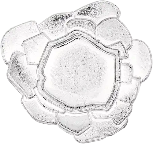  BLZ200 - Flower Metal Sewing Buttons