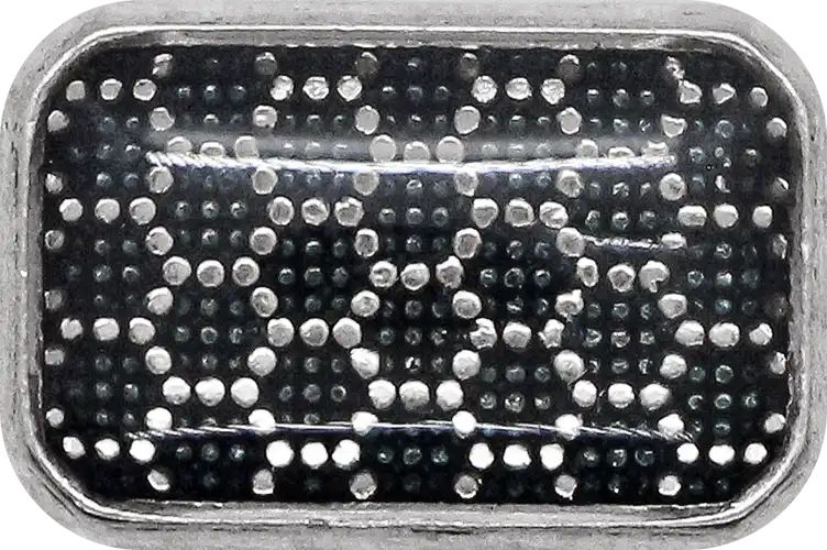  SBC40 - Dikdörtgen Mineli Zamak Çıt Çıt