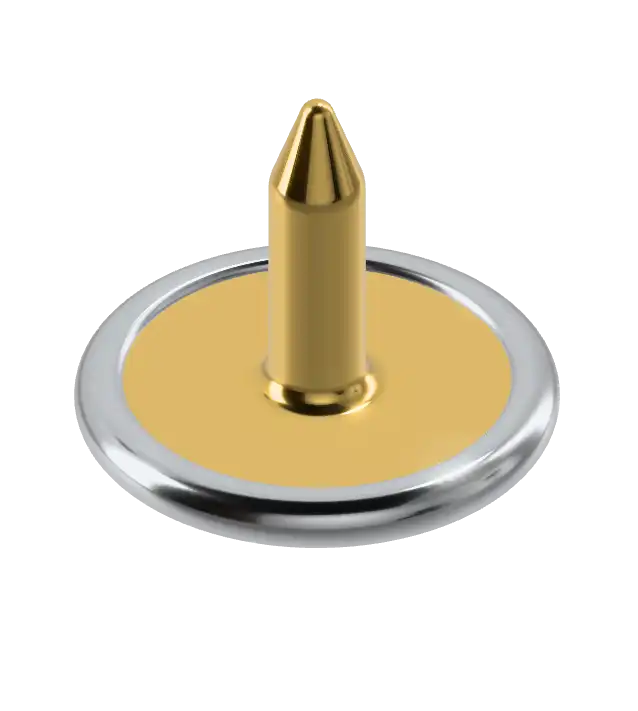  Brass Cap Aluminum Nail